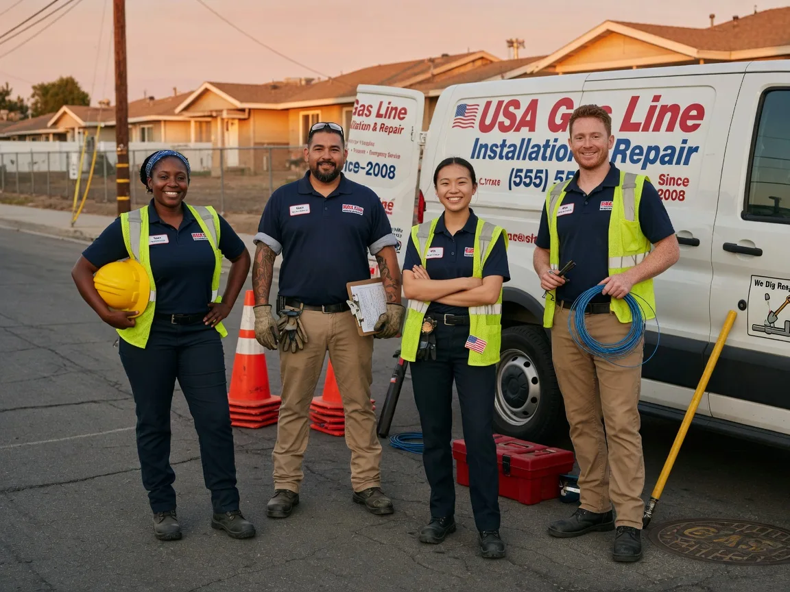 Gas Line Installation company in Amazonia, MO